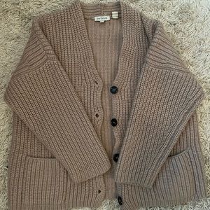 Ann Taylor Beige Cardigan